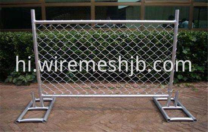 Temporary Mesh Fence